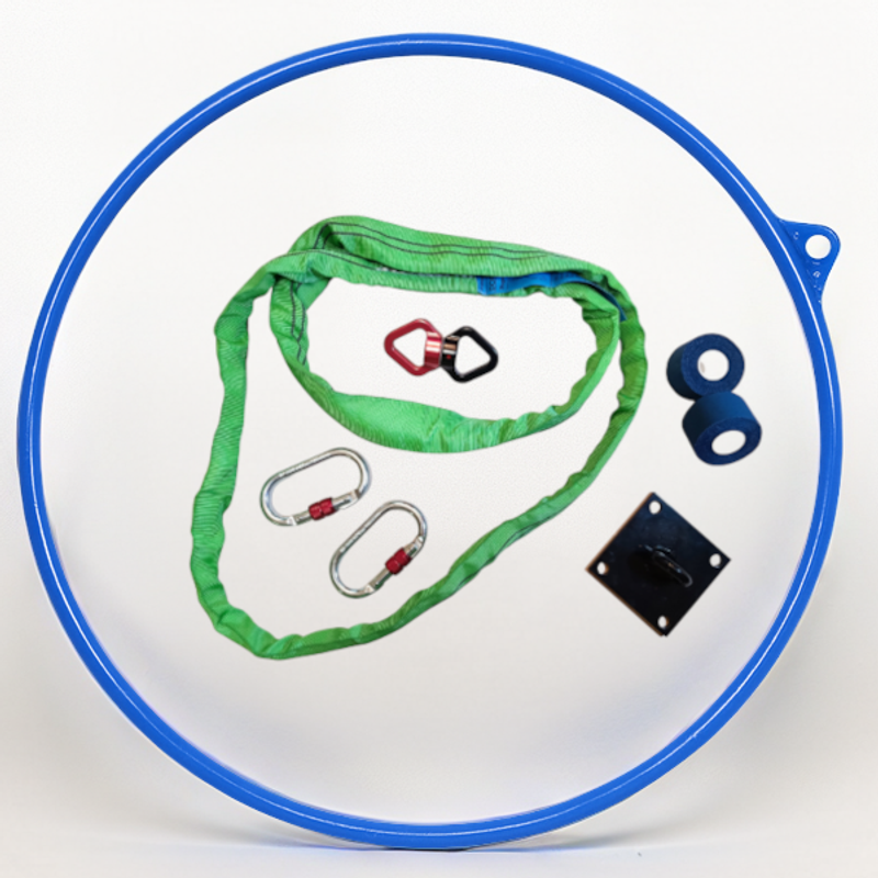 Aerial Lyra with 1 point - blue color - with full Accessories Set - Image 1