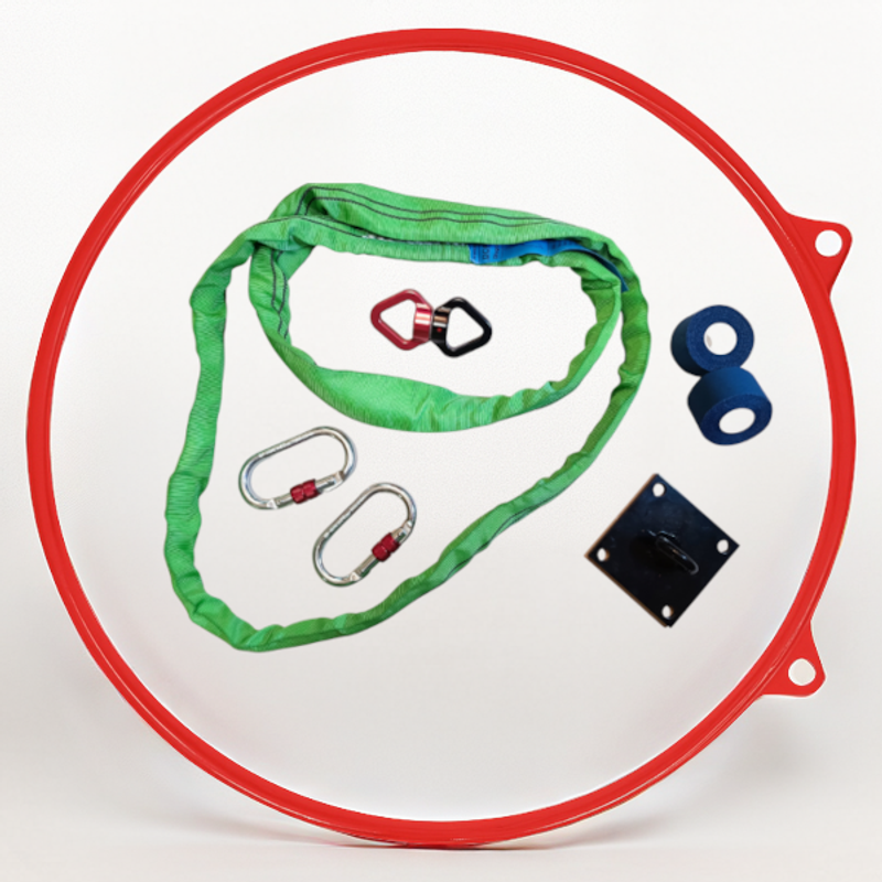 Aerial Lyra with 2 points - red color - with full Accessories Set - Image 1