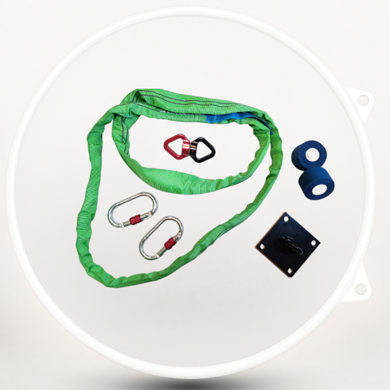 Aerial Lyra with 2 points - white color - with full Accessories Set - Image 1