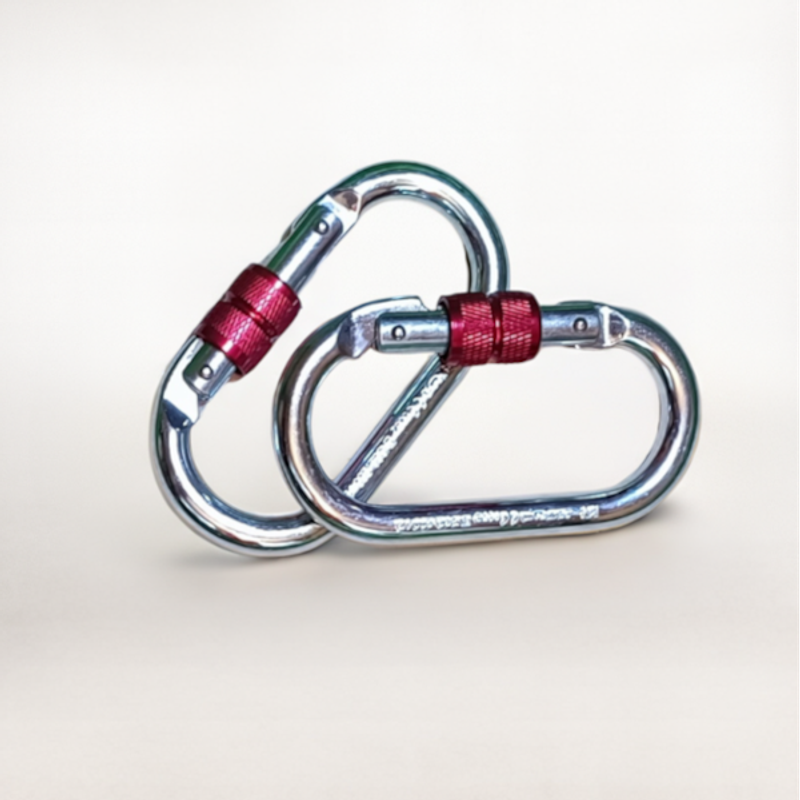 Lock steel carabiners - Image 1