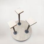 Triple handstand canes with circular base - Loading 4