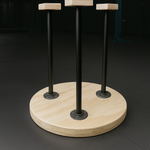 Triple handstand canes with circular base - Loading 9