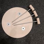 Advanced triple handstand canes with circular base - Loading 8